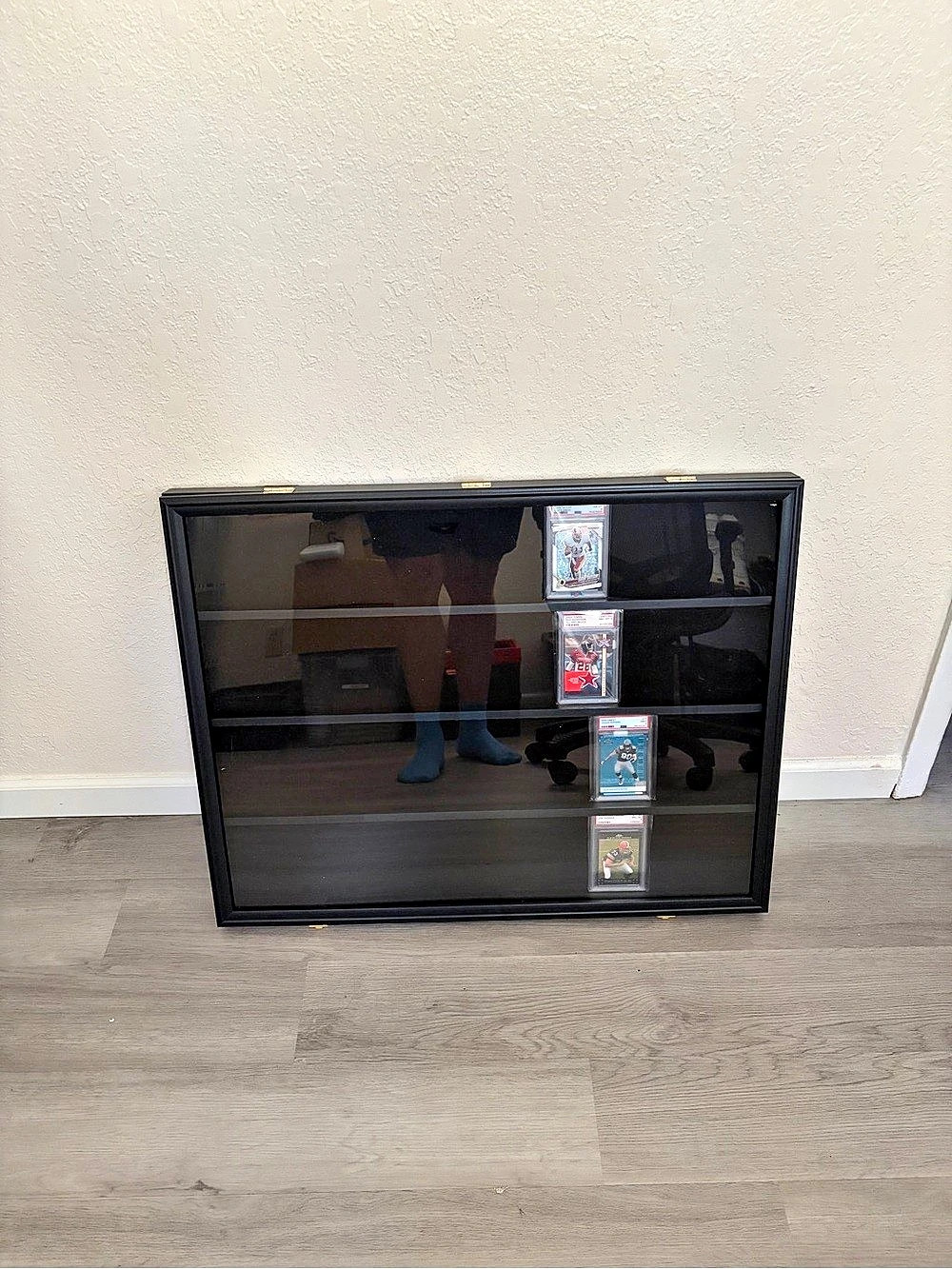 Black Trading Card Display Case